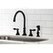 Kingston Brass KS2795PKLBS Duchess Widespread Kitchen Faucet W/ Brass Sprayer, Bronze KS2795PKLBS - alternate 6